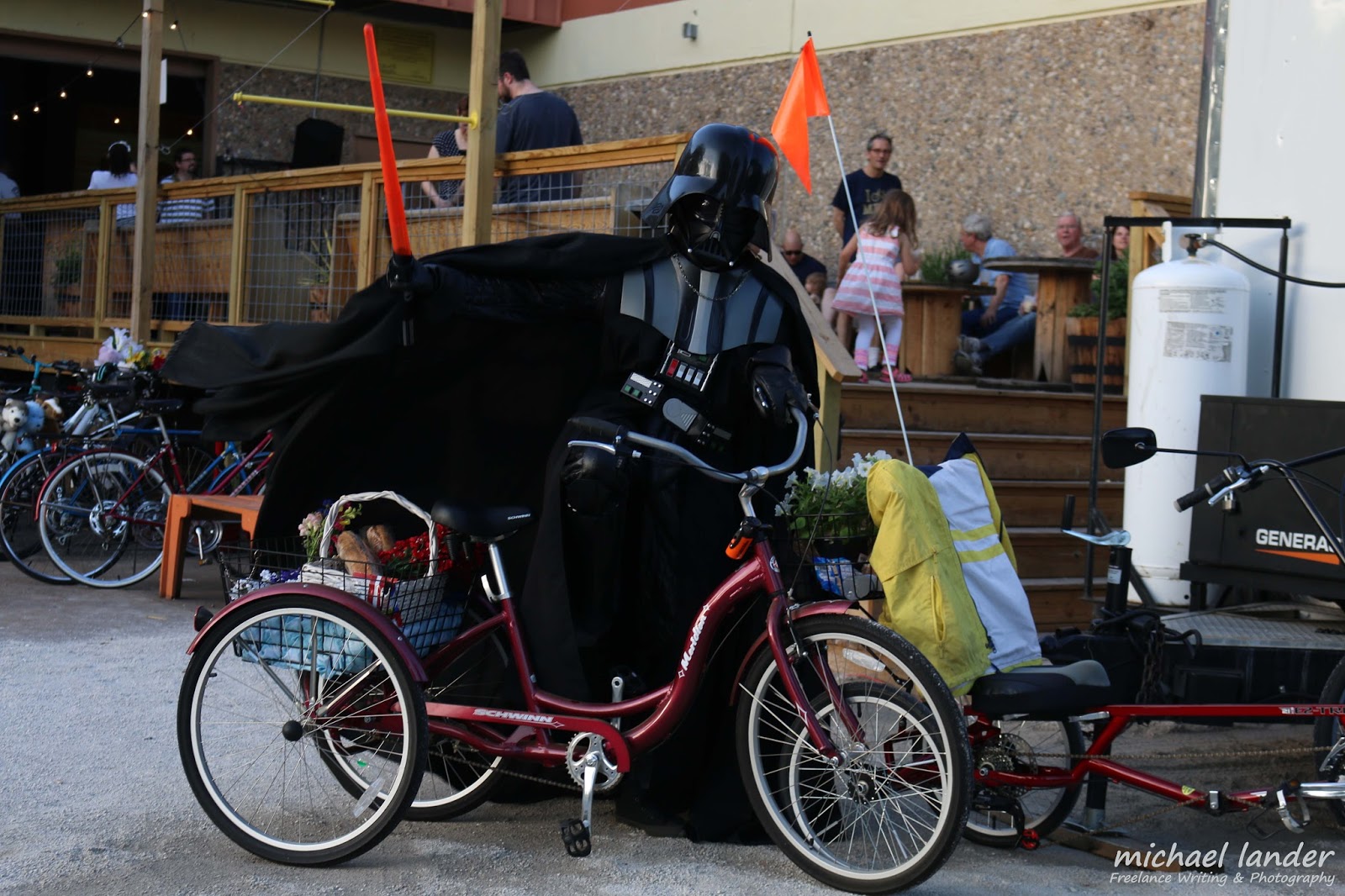 High Quality Vader on Tricycle Blank Meme Template