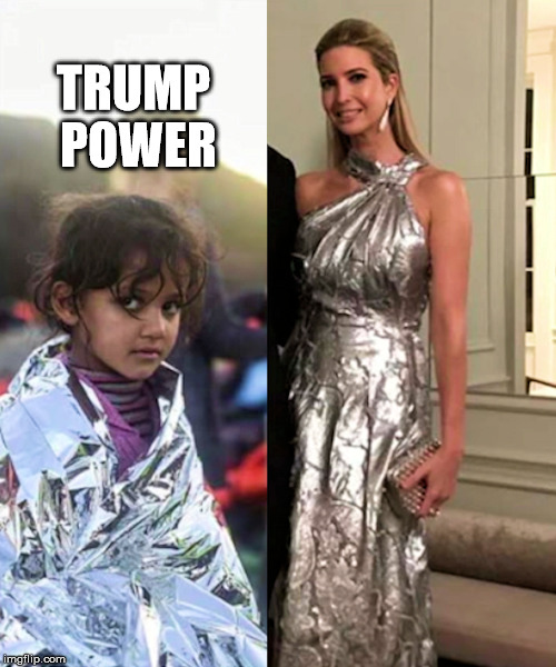 Trump Power | TRUMP POWER | image tagged in tinfoil trump,elitist,trump,gala events | made w/ Imgflip meme maker