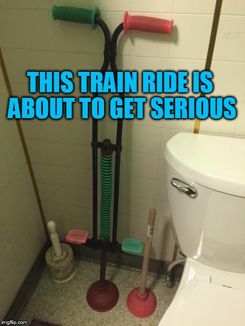 THIS TRAIN RIDE IS ABOUT TO GET SERIOUS | made w/ Imgflip meme maker