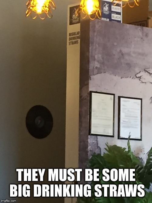 Saw these in a Chinese restaurant I was eating at... | THEY MUST BE SOME BIG DRINKING STRAWS | image tagged in the struggle is real,big ol' girl,memes | made w/ Imgflip meme maker
