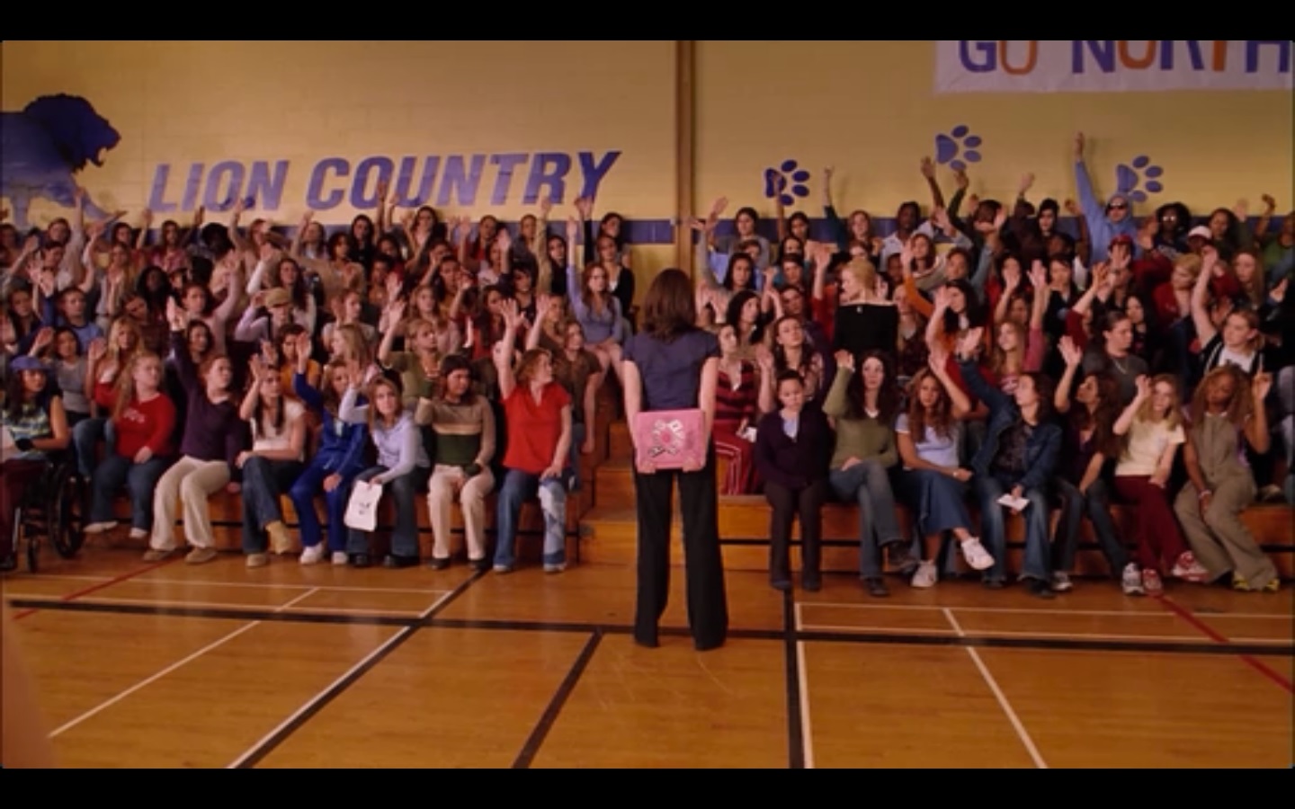 High Quality Mean girls raise your hand Blank Meme Template