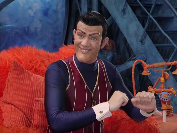 High Quality Robbie Rotten Nice Face Blank Meme Template
