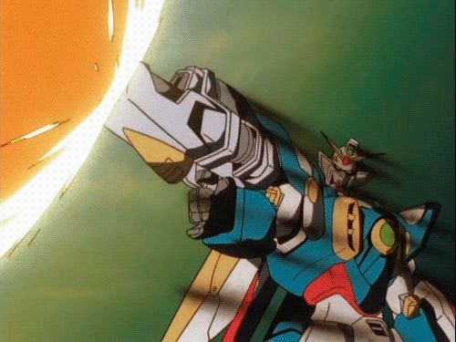 Gundam firing Blank Meme Template