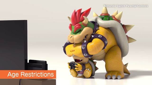 Bowser Parental Controls Blank Meme Template