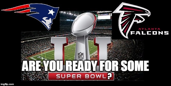 Should be a good game. Falcon's defense is tough | ARE YOU READY FOR SOME; ? | image tagged in superbowl 50,nfl,nfl meme | made w/ Imgflip meme maker