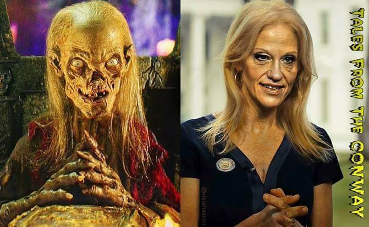 High Quality Kelly Anne Crypt Keeper Blank Meme Template