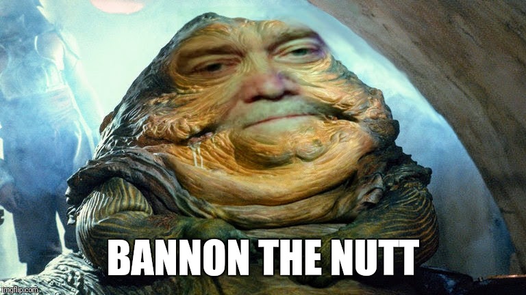 BANNON THE NUTT | image tagged in bannon the nutt | made w/ Imgflip meme maker