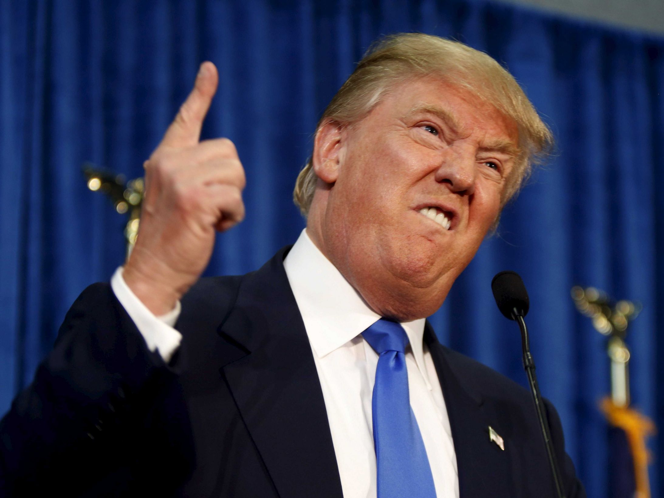 Herr Drumpf  Blank Meme Template