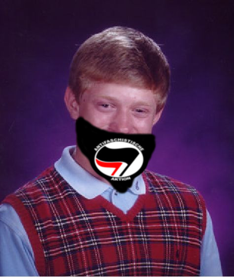 Bad_Luck_AntiFa Blank Meme Template