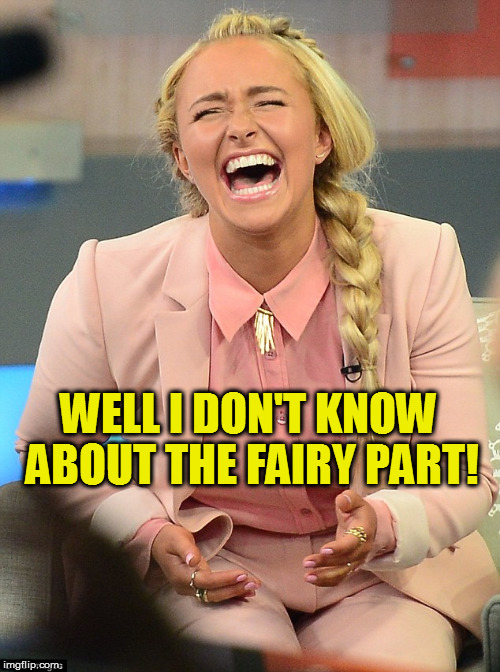 WELL I DON'T KNOW ABOUT THE FAIRY PART! | made w/ Imgflip meme maker