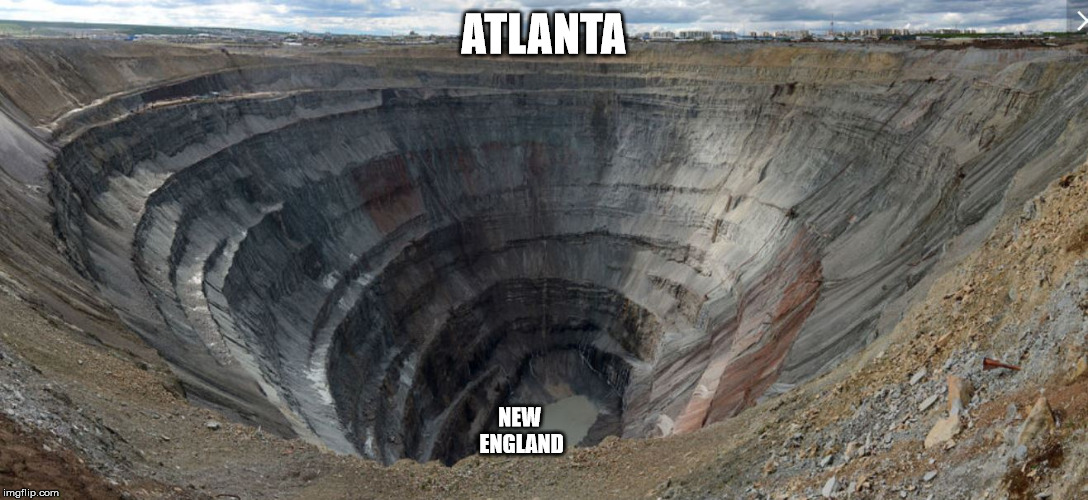 Super Bowl | ATLANTA; NEW ENGLAND | image tagged in nfl,funny,superbowl | made w/ Imgflip meme maker