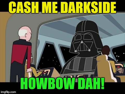 CASH ME DARKSIDE HOWBOW DAH! | made w/ Imgflip meme maker