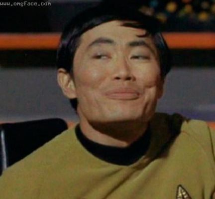 High Quality Sulu knows what you're talking about,,, Blank Meme Template