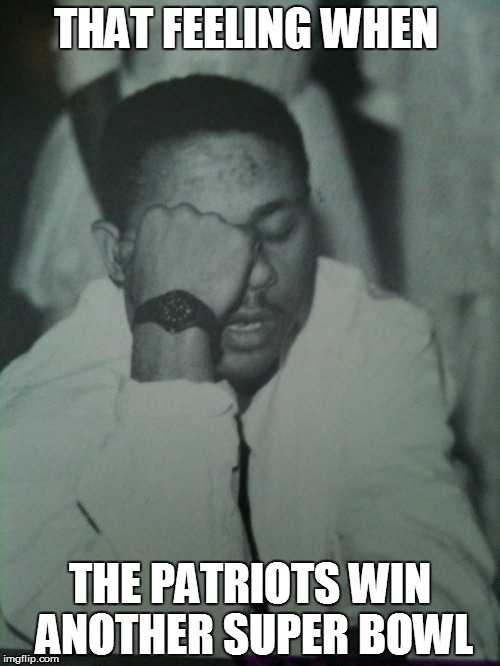 Hatriot | THAT FEELING WHEN; THE PATRIOTS WIN ANOTHER SUPER BOWL | image tagged in hatriot | made w/ Imgflip meme maker
