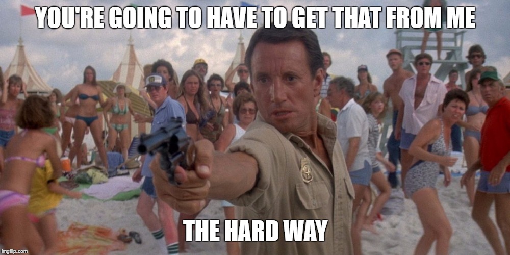 Brody loses it | YOU'RE GOING TO HAVE TO GET THAT FROM ME THE HARD WAY | image tagged in brody loses it | made w/ Imgflip meme maker