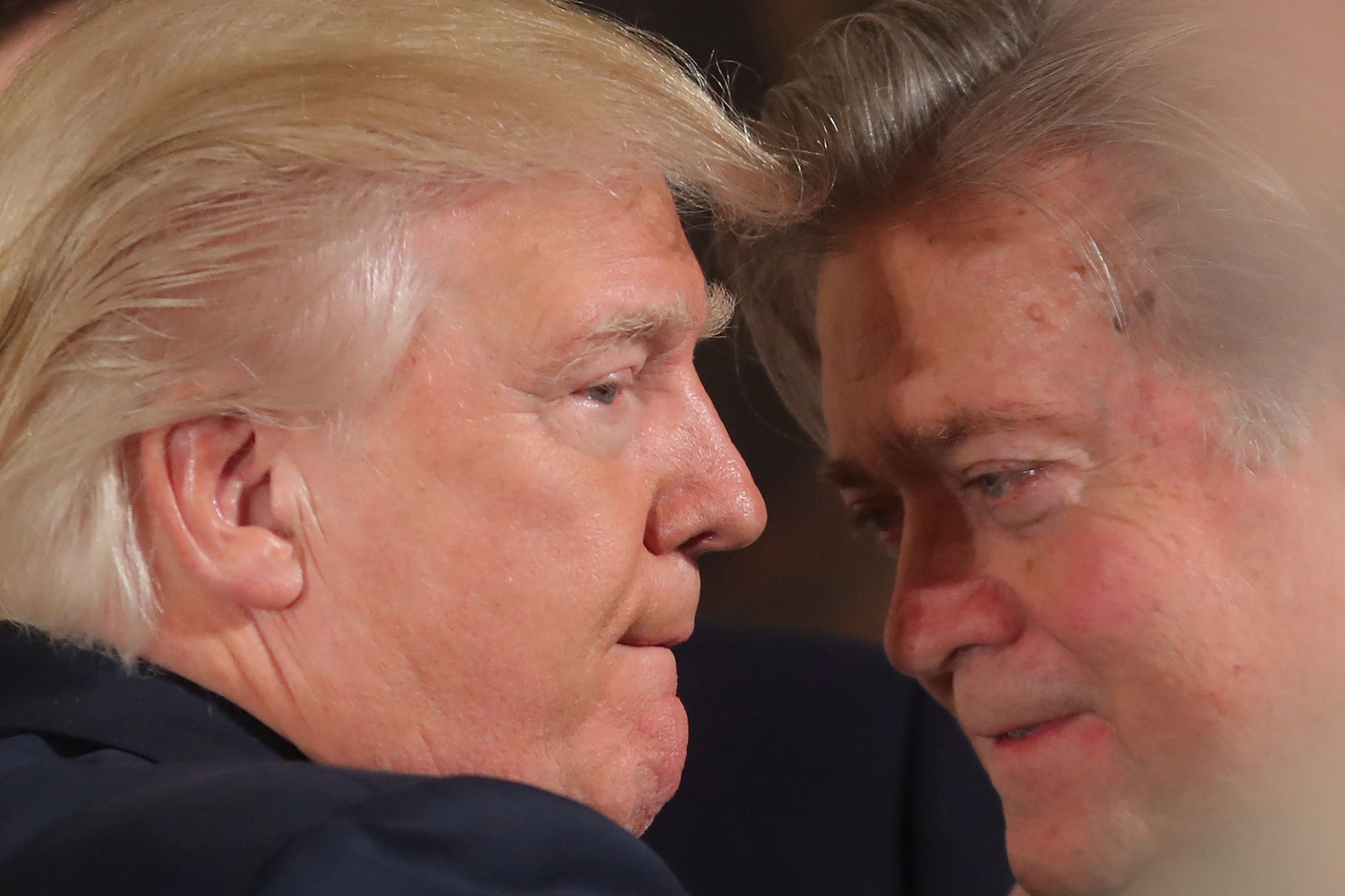 Trump & Bannon Blank Meme Template