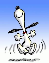 High Quality snoopy dancing Blank Meme Template
