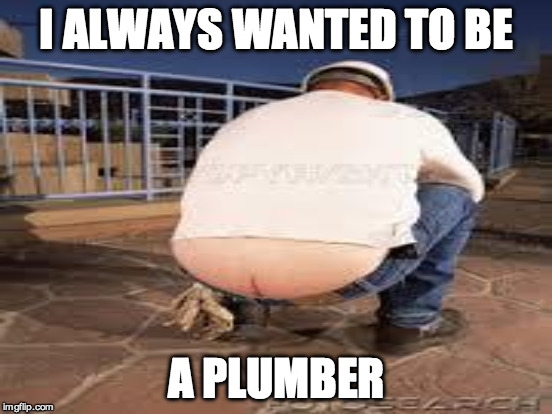 I ALWAYS WANTED TO BE A PLUMBER | made w/ Imgflip meme maker