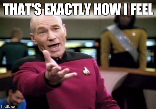 Picard Wtf Meme | THAT'S EXACTLY HOW I FEEL | image tagged in memes,picard wtf | made w/ Imgflip meme maker