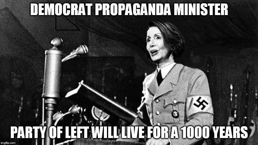 democrats | DEMOCRAT PROPAGANDA MINISTER; PARTY OF LEFT WILL LIVE FOR A 1000 YEARS | image tagged in crying democrats | made w/ Imgflip meme maker