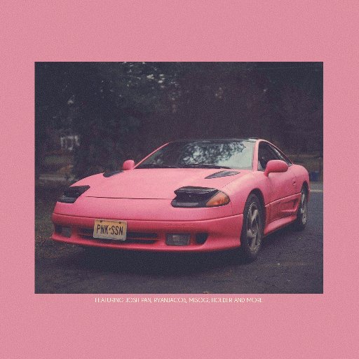 High Quality Pink Car Blank Meme Template