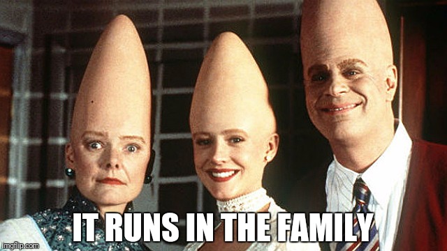 IT RUNS IN THE FAMILY | made w/ Imgflip meme maker
