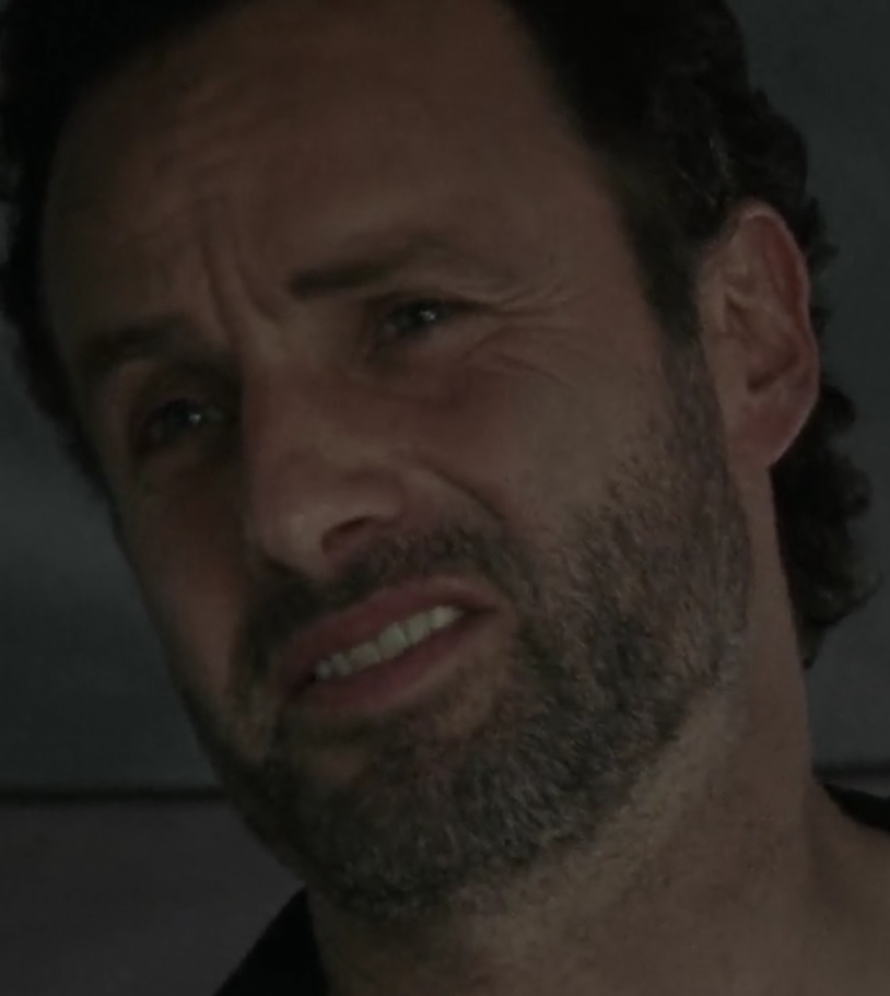 High Quality Rick Grimes disgusting  Blank Meme Template