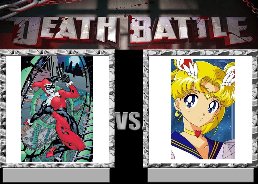 Harley Quinn V Sailor Moon Blank Meme Template