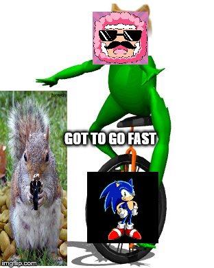 Dat Boi | GOT TO GO FAST | image tagged in memes,dat boi | made w/ Imgflip meme maker