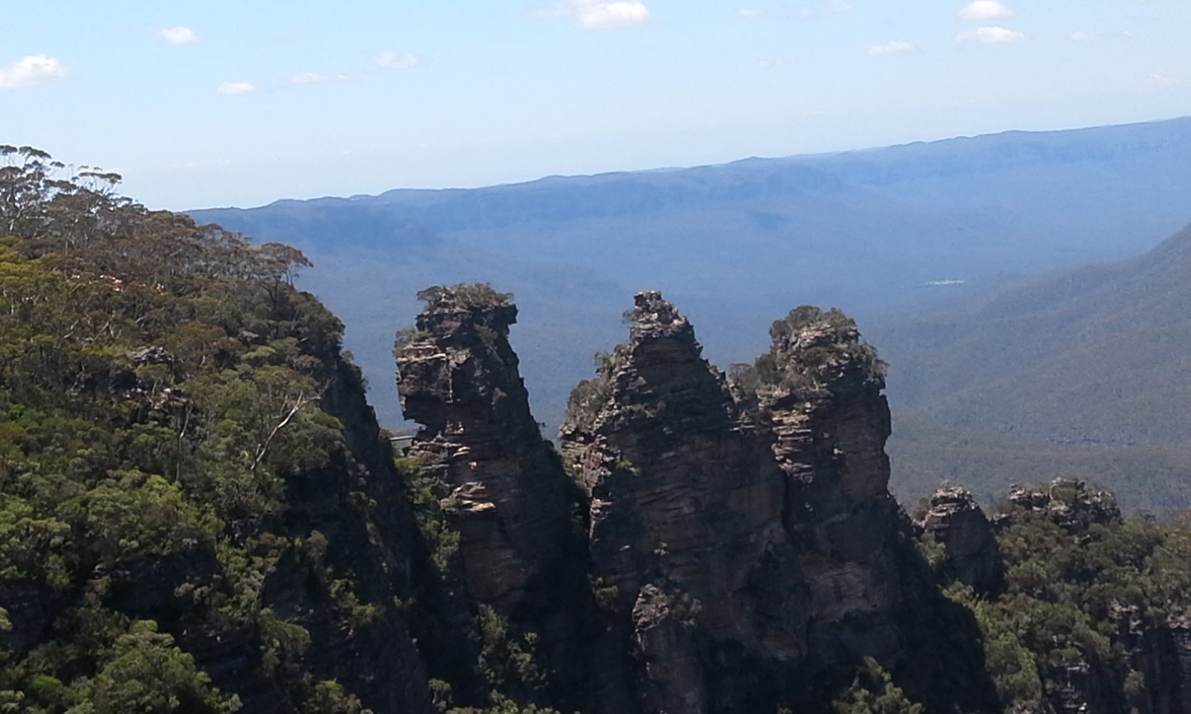 blue mountains three sisters Blank Meme Template