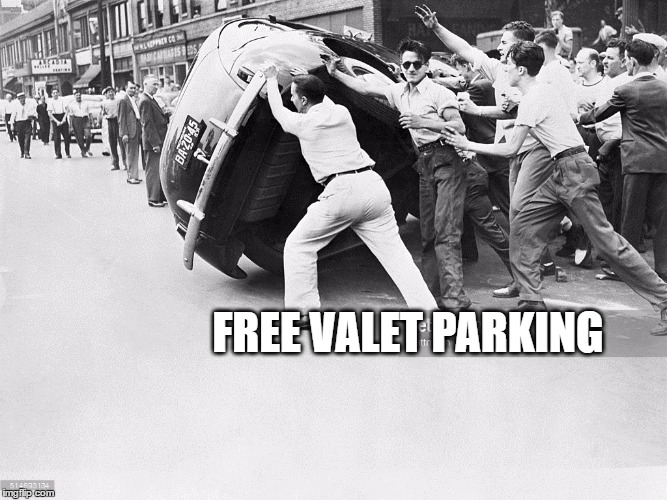 FREE VALET PARKING | made w/ Imgflip meme maker