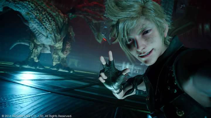 High Quality Prompto: The Badly Timed Selfie Blank Meme Template