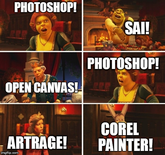 Shrek Fiona Harold Donkey Meme Generator - Imgflip