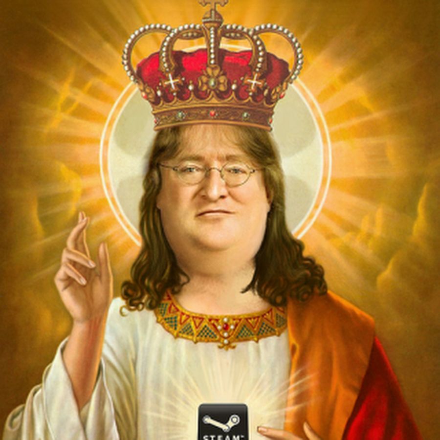 Lord Gaben Blank Meme Template