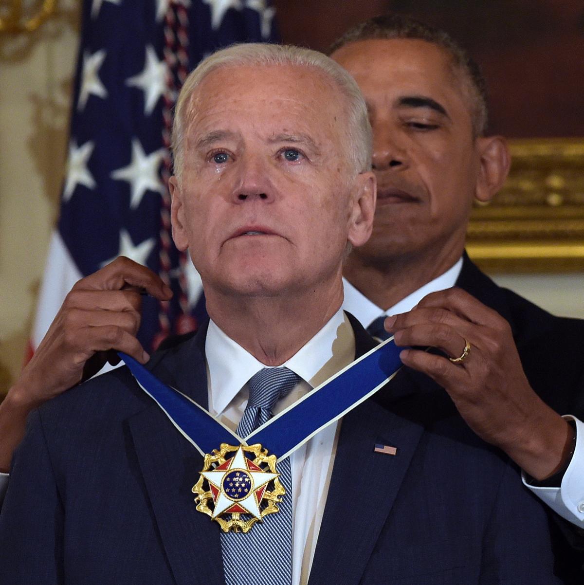 Biden Medal Blank Meme Template