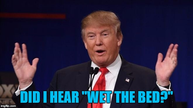 DID I HEAR "WET THE BED?" | made w/ Imgflip meme maker