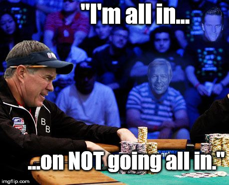"I'm all in... ...on NOT going all in." | made w/ Imgflip meme maker
