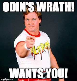 ODIN'S WRATH! WANTS YOU! | made w/ Imgflip meme maker