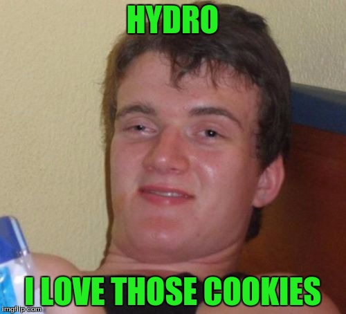 10 Guy Meme | HYDRO I LOVE THOSE COOKIES | image tagged in memes,10 guy | made w/ Imgflip meme maker