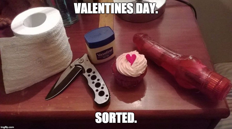 Valentine's Day For One | VALENTINES DAY. SORTED. | image tagged in valentine's day,single,lonely,forever alone | made w/ Imgflip meme maker