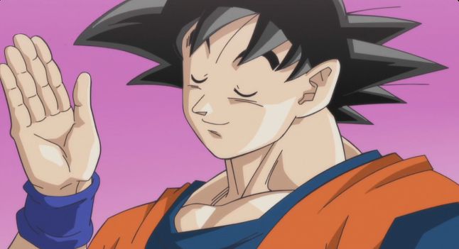 High Quality Boiiii Goku Blank Meme Template