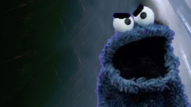 Angry Cookie Monster Blank Meme Template