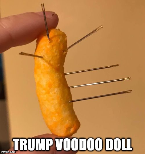 Donald Trump Voodoo doll |  TRUMP VOODOO DOLL | image tagged in donald trump,voodoo doll,orange is the new black,alternative facts,alt right | made w/ Imgflip meme maker