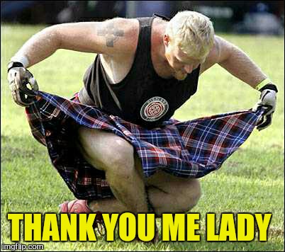 THANK YOU ME LADY | made w/ Imgflip meme maker