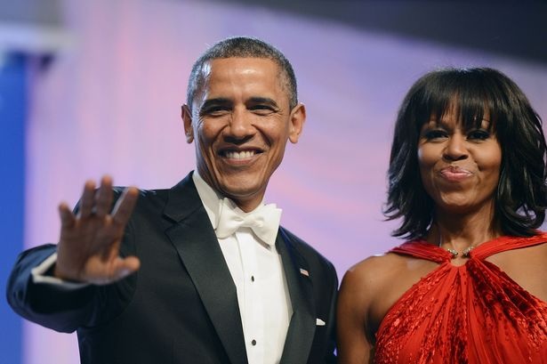 Barack and Michelle Obama  Blank Meme Template
