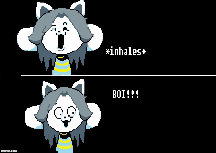 tem be lik | image tagged in temmie | made w/ Imgflip meme maker