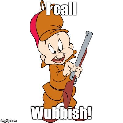 That's MISTER Fudd to you! | I call Wubbish! | image tagged in that's mister fudd to you | made w/ Imgflip meme maker