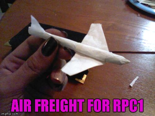 AIR FREIGHT FOR RPC1 | made w/ Imgflip meme maker