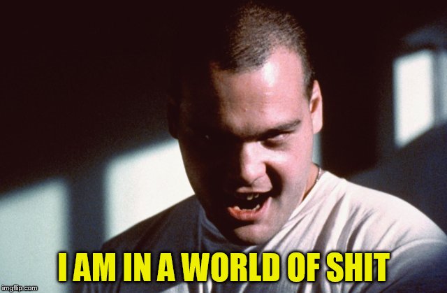 I AM IN A WORLD OF SHIT | made w/ Imgflip meme maker