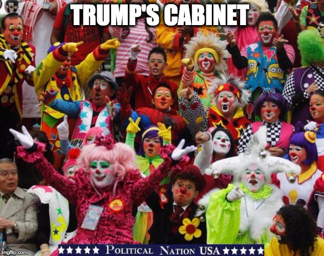 TRUMP'S CABINET | image tagged in nevertrump,never trump,nevertrump meme,dump trump,dumptrump | made w/ Imgflip meme maker